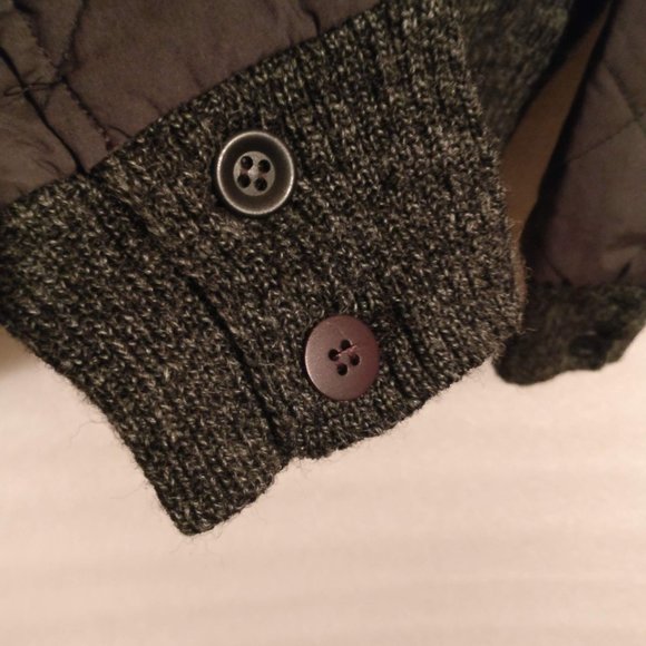 UNDERCOVER JAPAN Aviator bomber quilted puffer Wool Jacket Color Coal Men medium - Picture 7 of 9